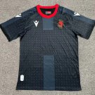24-25 Georgia away black soccer jersey
