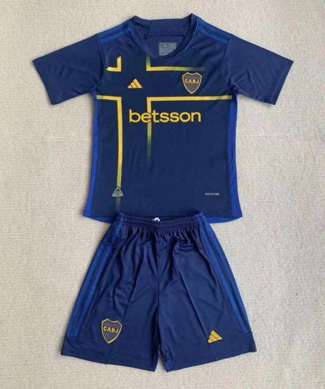 24-25 Boca Juniors third jersey kids kit