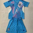 Kids Kit 24-25 Mexico Goalkeeper Soccer Shirt Jersey 