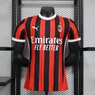24-25 Ac Milan Shirt Jersey Home