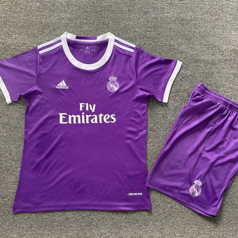 2016-2017 Real Madrid Away Kids Retro Shirt Jersey Shirt Jersey