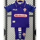 1998-1999 Fiorentina Home Kids Retro Shirt Jersey Soccer Shirt Jersey