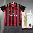 2013-2014 Ac Milan Home Kids Retro Shirt Jersey Shirt Jersey