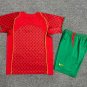 kids kit Retro Shirt Jersey 2004 Portugal home soccer jersey
