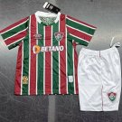 24-25 Fluminense Home Kids Soccer Shirt Jersey