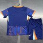 24-25 Netherlands Away Kids Kit Shirt Jersey Youths