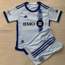 24-25 Montreal Away Kids Kit Shirt Jersey Youths Shirt