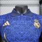 24-25 Real Madrid Blue Dragon Shirt Jersey Player Version