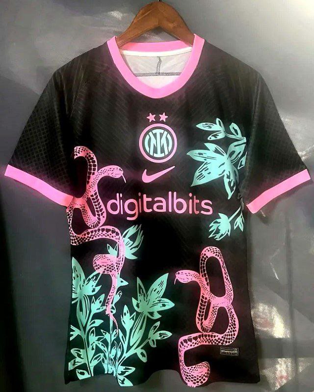 24-25 Inter special version black pink jersey