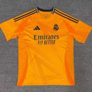 24-25 Real Madrid Away Orange Shirt Jersey