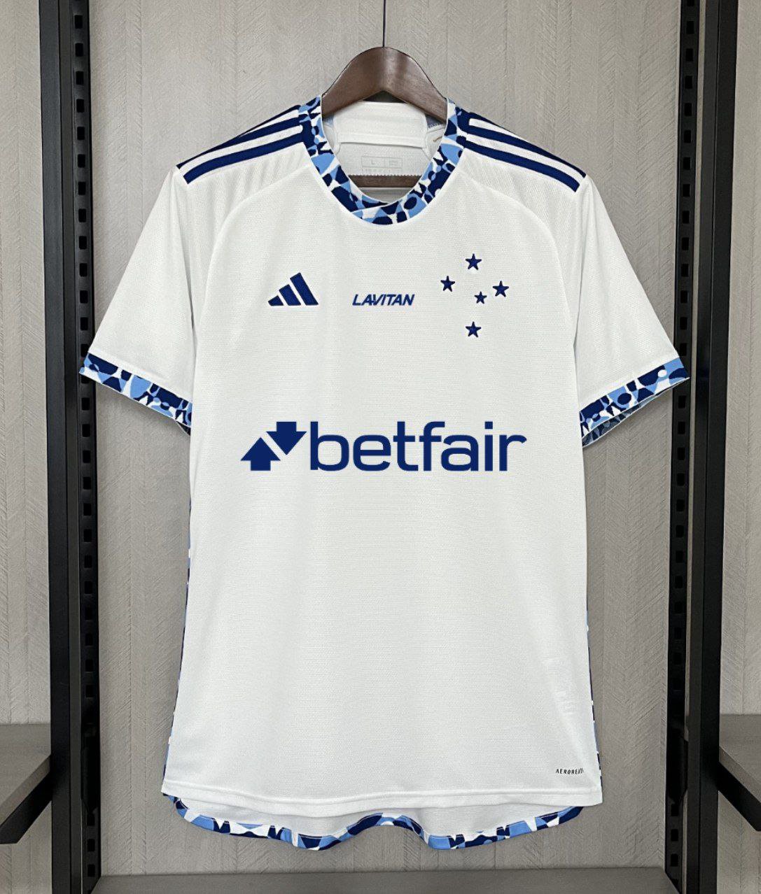 24/25 Cruzeiro away&Acirc;&nbsp;Shirt Jersey