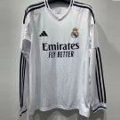24-25 Real Madrid Home Long Sleeve Shirt Jersey