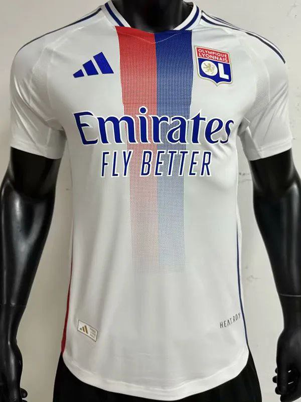 24-25 Lyon Home Player Version Shirt Jersey