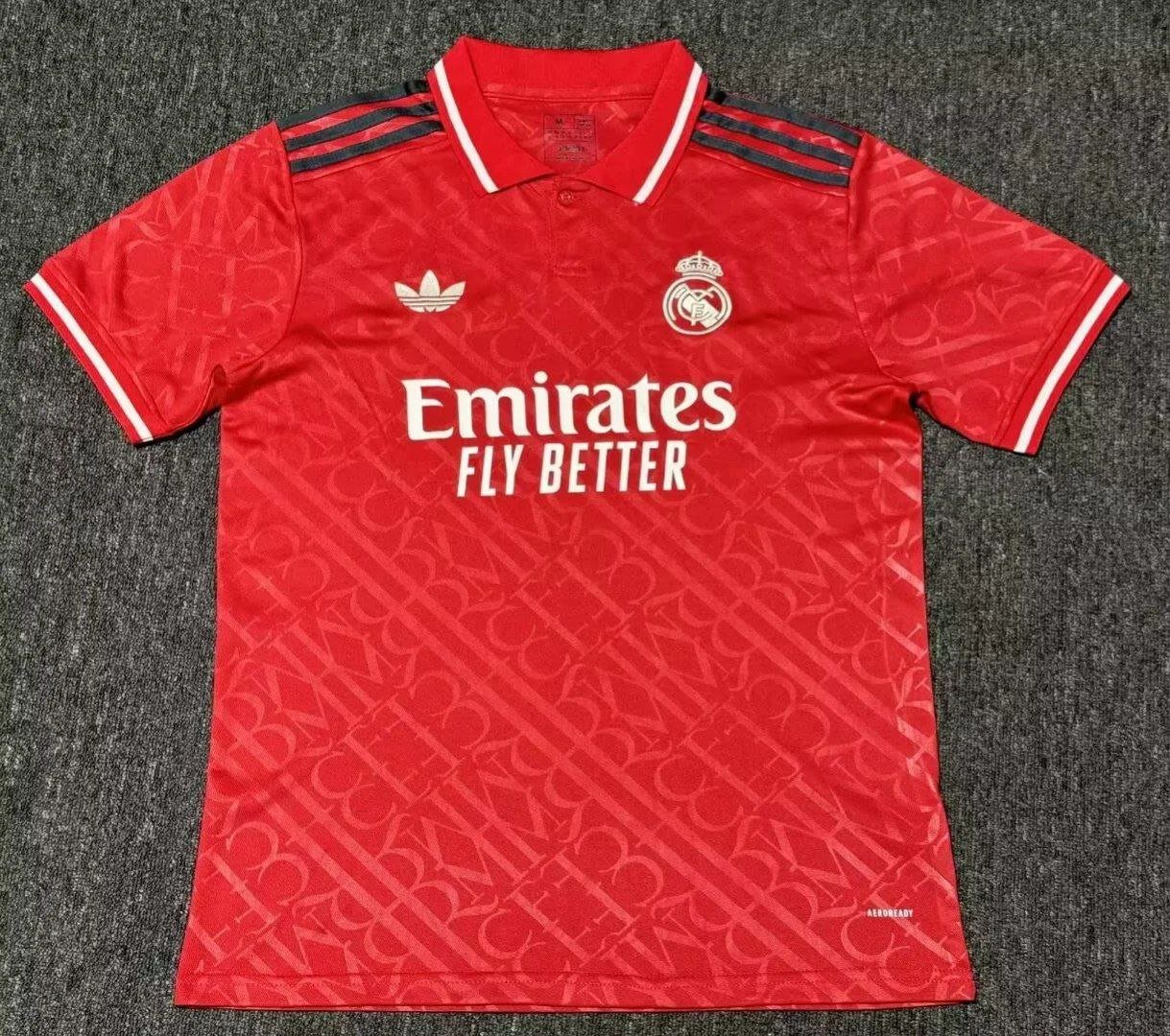 24-25 Real Madrid red jersey
