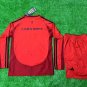 kids kit 24-25 Bayern home long sleeves jersey