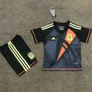 24-25 Argentina Black GoalKeeper Kit Kids Shirt Jersey
