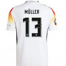 24-25 Germany Home Muller #13 Shirt Jersey Shirt
