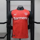 24-25 Leverkusen home soccer jersey size S-2XL