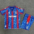 kids kit 24-25 Crystal Palace home soccer jersey