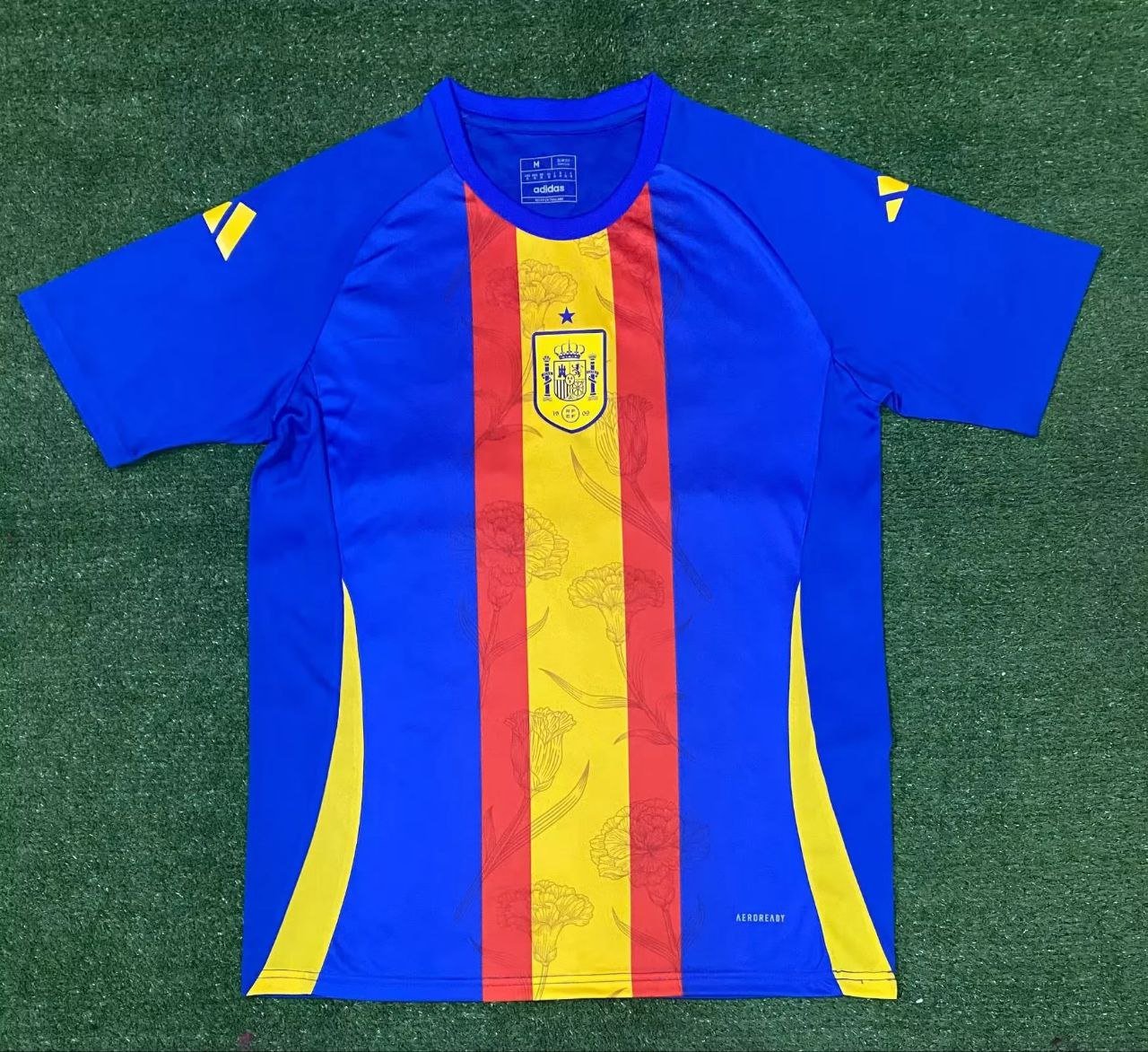 24-25 Spain blue training jersey