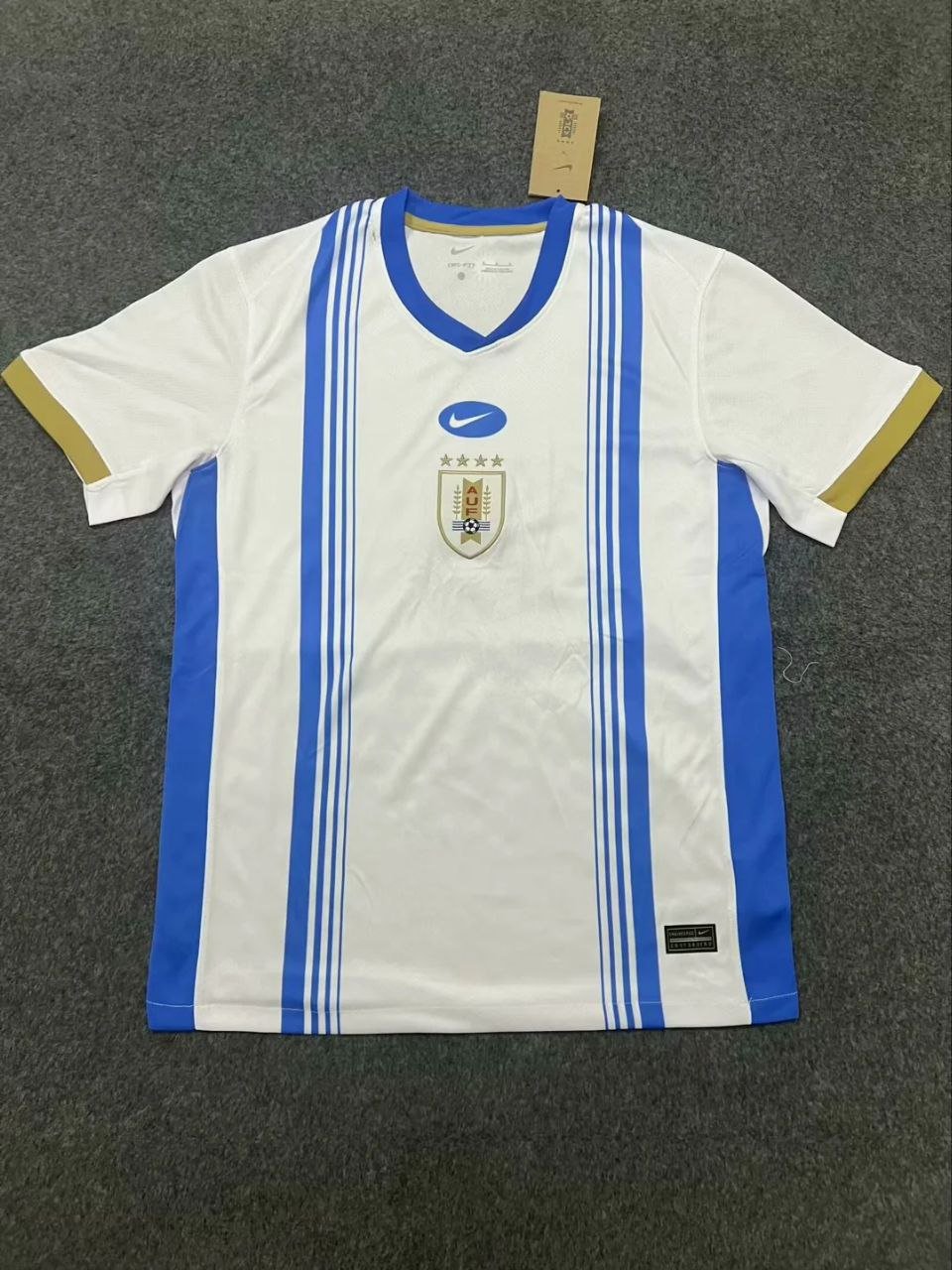 24-25 Uruguay white training jersey size S-3XL