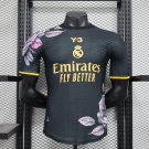 24-25 Real Madrid black flower jersey