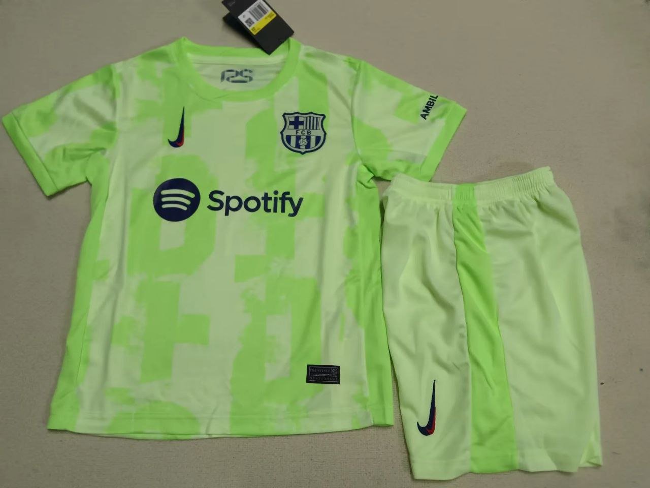 24-25 Barcelona third jersey Kit Kids Youths