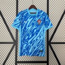 2024 Portugal Goalkeeper Blue Shirt Jersey