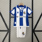 24/25 kids Real Sociedad home Shirt Jersey Youths