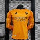Real Madrid 24-25 Away Shirt Jersey Long Sleeves