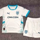 kids kit 24-25 Marseille home jersey Youths