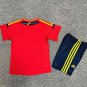 kids kit Retro Shirt Jersey 2012 Spain home jersey