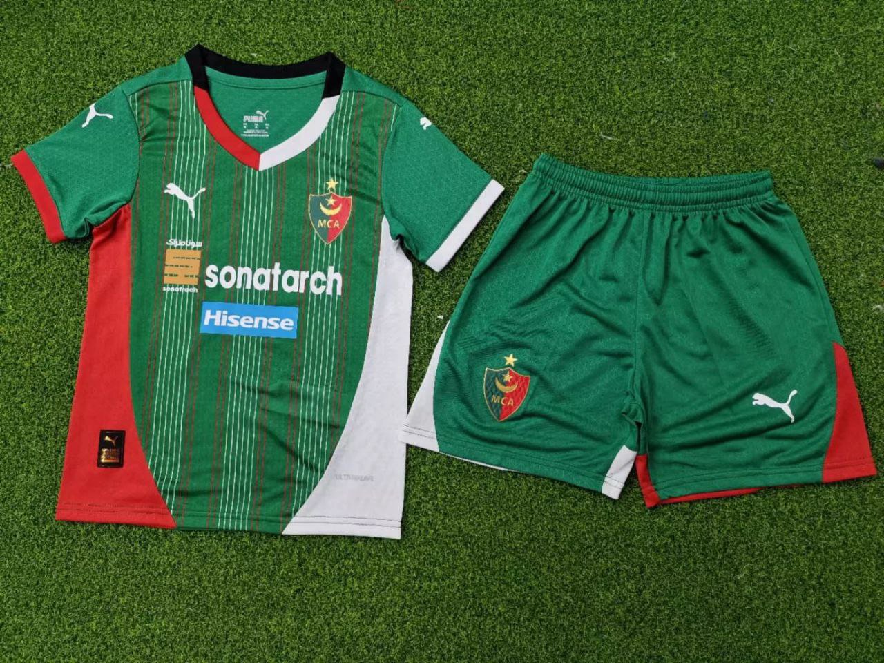 kids kit 24-25 MC Alger home jersey