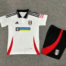 kids kit 24-25 Fulham home soccer jersey
