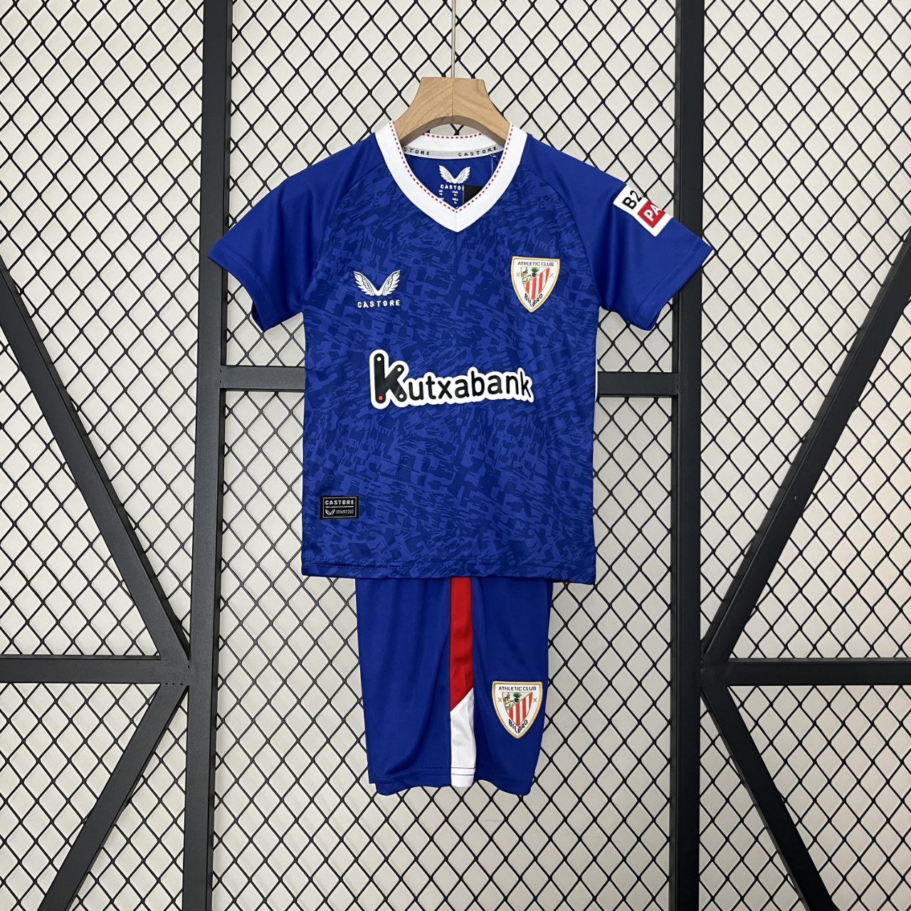 Athletic Bilbao 24-25 Away jersey Kit Kids Youths