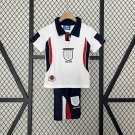 kids England 1998 Home Retro Shirt Jersey Shirt Jersey Kit Youths
