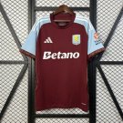2025/26 Shirt Jersey Aston Villa Home Soccer Football Shirt Jersey Aston Shirt Home 25-26