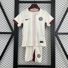 2025/26 Kids Chelsea Away Soccer Shirt Jersey Youths children Shirt Jersey Chelsea 25-26