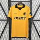 2025/26 Wolves Home Shirt Jersey Soccer Wolves Shirt Jersey 25-26 New Shirt Soccer