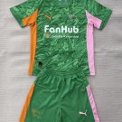 Kids Shirt Jersey 25-26 Derby County GK Green Soccer jersey Derby County 25-26 Youths children Shirt