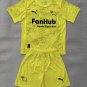 Kids 25-26 Derby County Jerey GK Yellow Soccer jersey Kit Soccer Derby County Goalkeeper 25-26
