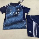 Kids Kit 25-26 Al-Nassr Away Soccer Shirt Jersey Youth