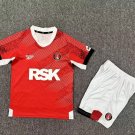 Kids Kit 25-26 Charlton Shirt Jersey Home Soccer Shirt Jersey Charlton Home Youts children 2025-26