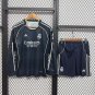 Real Madrid Jersey Away 25-26 Kids Kit Long Sleeves Soccer Jersey Real Madrid 2025-26 Youth children