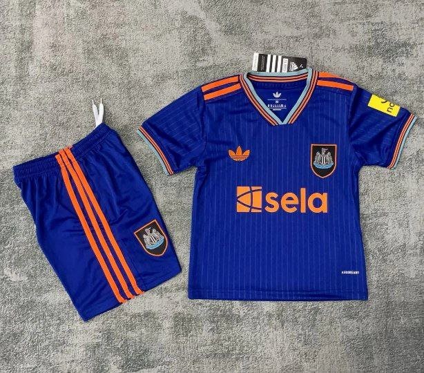 Kids Kit Jersey 25-26 Newcastle United third Soccer Jersey Youths Children Newcastle 2025-26