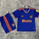 Kids Kit Jersey 25-26 Newcastle United third Soccer Jersey Youths Children Newcastle 2025-26