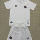 Kids Kit Santos 25-26 Jersey Home Soccer Jersey Santos Home Shirt Youths Kit Children 2025-26 New