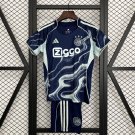 25/26 Kids Shirt Jersey Ajax Away soccer Football Ajax Shirt Jersey Youth kit Children 2025-2026