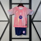 25/26 Jersey Kids Kit Barcelona Special Edition Soccer Jersey Barcelona Youth Kit Children 2025-2026