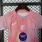 25/26 Jersey Kids Kit Barcelona Special Edition Soccer Jersey Barcelona Youth Kit Children 2025-2026